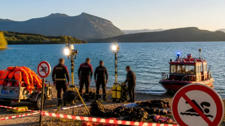 Disparu après une baignade au lac de Monteynard : les recherches reprennent ce lundi