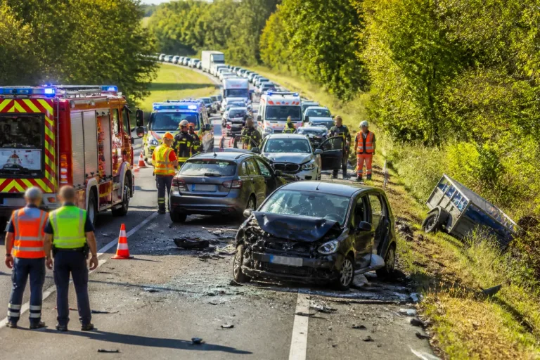 Douze blessés, dont deux graves, après une collision impliquant cinq véhicules à Trémont