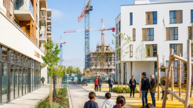 Dugny : le Village des médias entame sa mue vers un quartier habité et familial