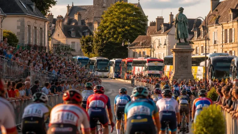 Dun-le-Palestel s'apprête à vibrer : stars du Tour et foule attendue pour le critérium