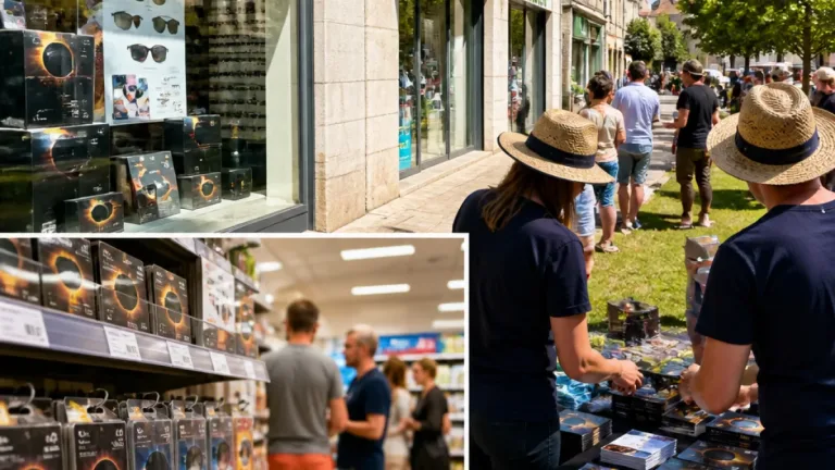 Éclipse du 12 août en Sarthe : où trouver des lunettes sûres pour observer le Soleil