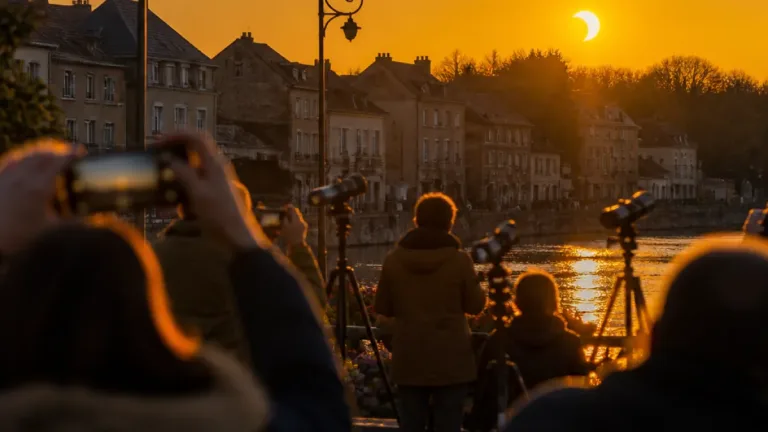 Éclipse du 12 août : la Sarthe prête son regard et ses appareils dès 19 h 23