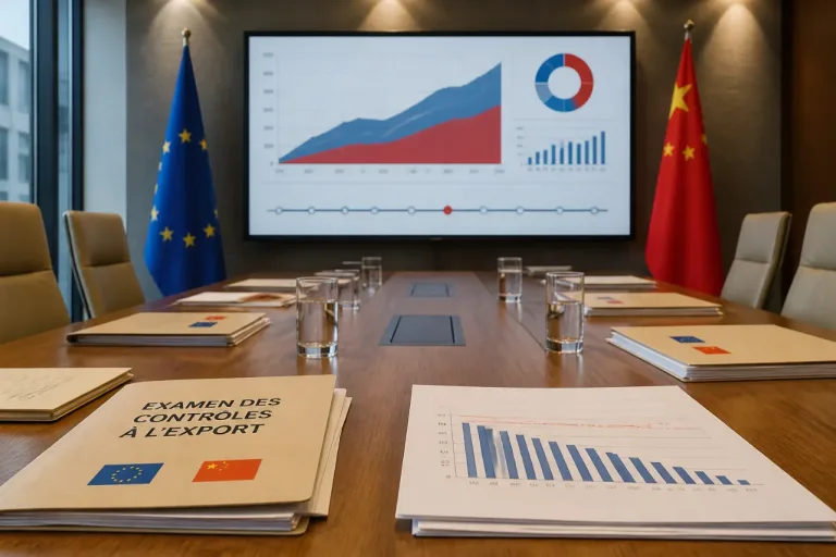 UE–Chine: cap sur octobre pour désamorcer un déficit commercial devenu critique