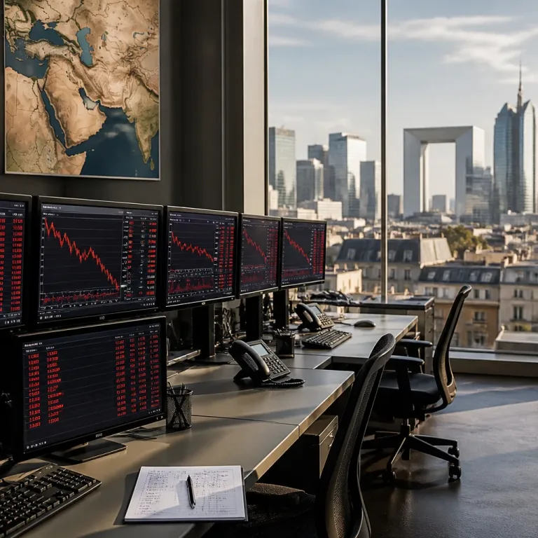 Les Bourses européennes attendues en repli, le CAC 40 sous surveillance en raison des tensions au Moyen‑Orient