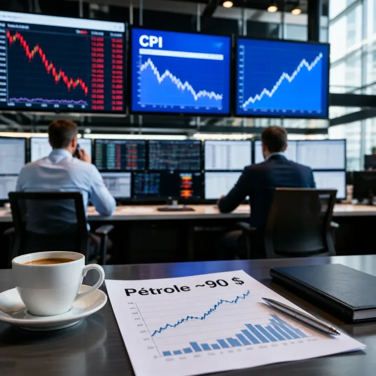 Les marchés mondiaux prudents avant l'inflation américaine, le pétrole maintient la pression