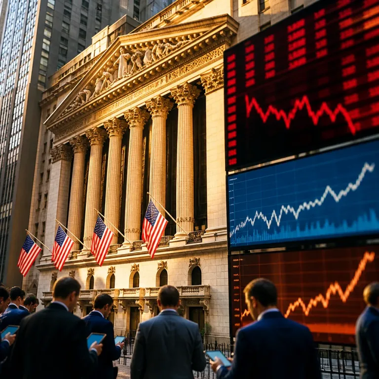 Wall Street recule face aux tensions géopolitiques, la hausse des taux pèse sur les marchés