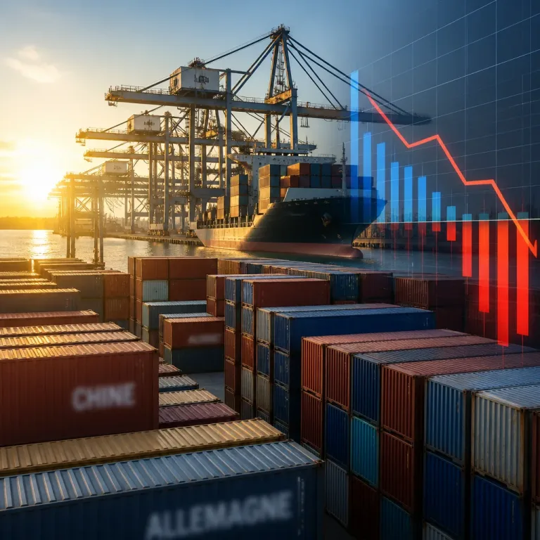 Le déficit commercial allemand avec la Chine s'alourdit fortement au premier semestre 2026