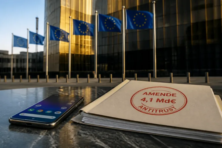 La CJUE confirme l’amende record contre Google pour Android, signal fort à l’économie numérique