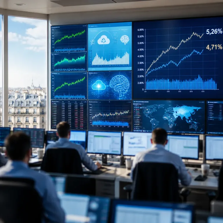 Les Bourses profitent des bons résultats d'entreprises pendant que les taux longs repartent à la hausse