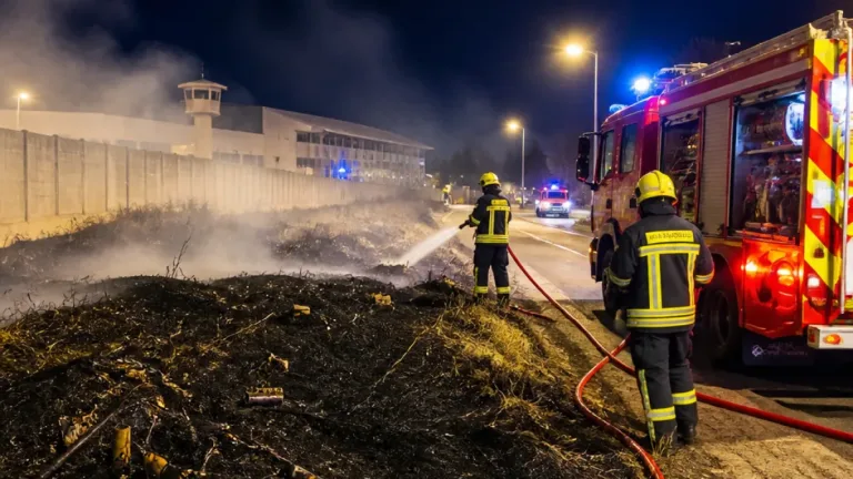 En Isère, des feux d'artifice clandestins provoquent des départs de végétation à Saint-Quentin-Fallavier