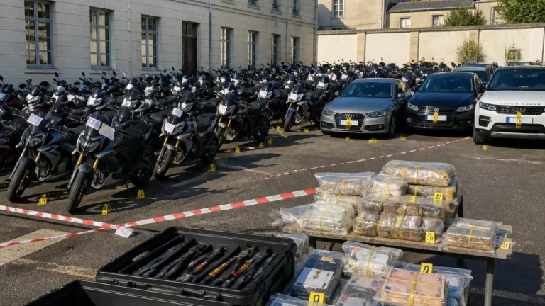 En Sarthe, cinq interpellations après un important butin de cambriolages de résidences