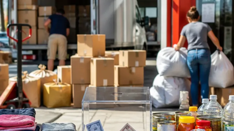 En Seine-Saint-Denis, le Secours populaire met la solidarité en actes pour les sinistrés des incendies