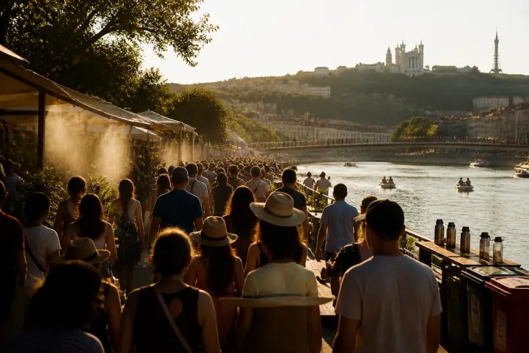Entre Rhône et Saône bat des records à Lyon : 38 000 participants malgré la canicule