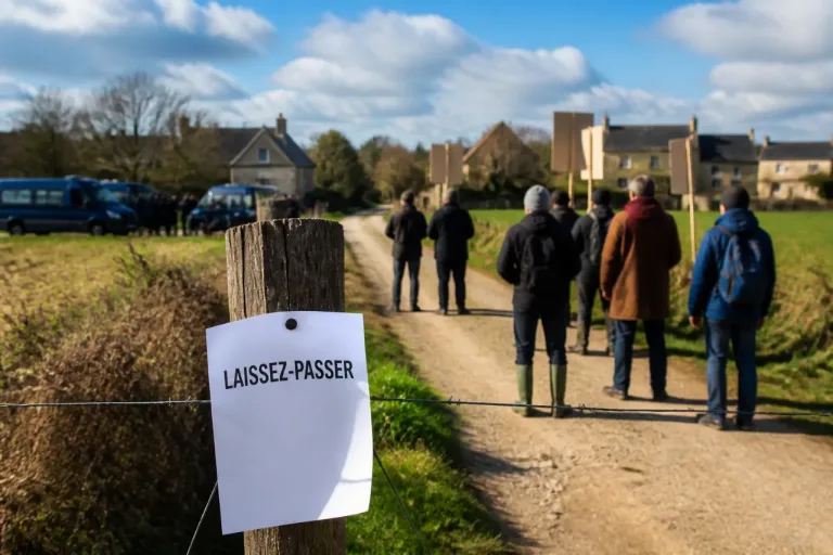 Entre Villers‑au‑Tertre et Oisy‑le‑Verger, 2 000 opposants au Canal Seine‑Nord attendus malgré l'interdiction