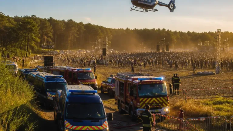 Environ 1 500 personnes réunies pour une rave interdite près de Parthenay : un dispositif important déployé
