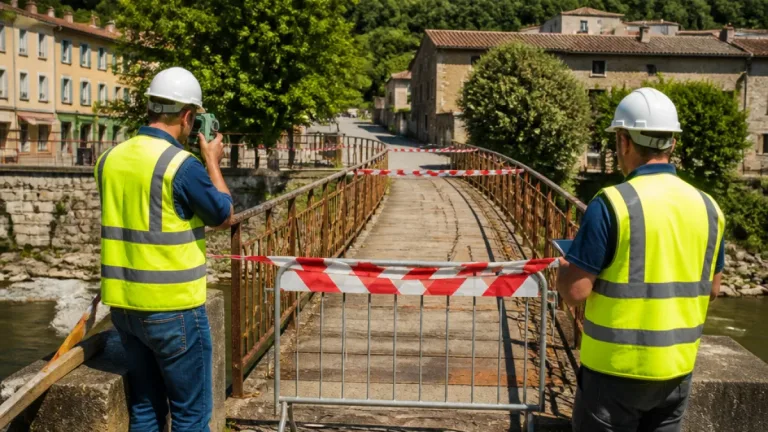 Esp raza engage la remise à niveau de sa passerelle pi 9tonne, un chantier sous contrôle