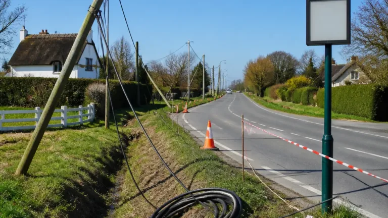 Évreux : le hameau du Coudray de nouveau privé de téléphone et d’internet après un nouveau vol de câbles