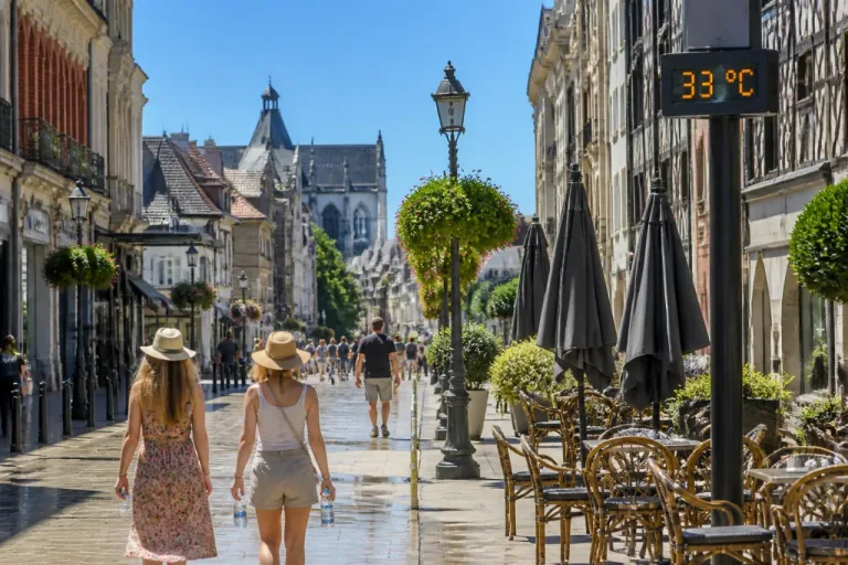 Évreux : temps chaud et ensoleillé mercredi 8 juillet, pic à 33 °C