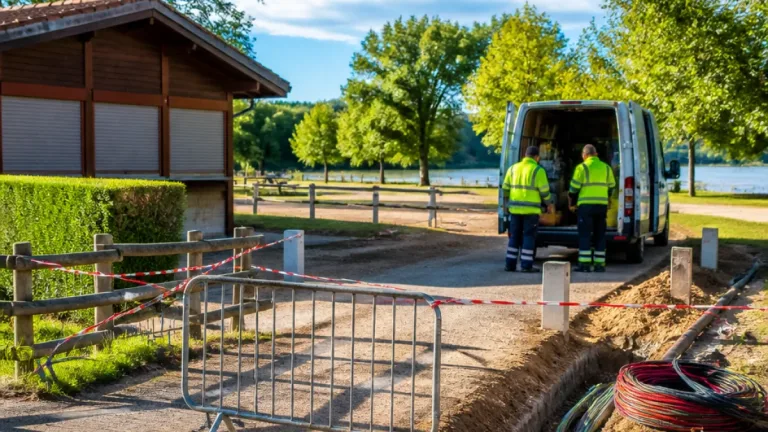 Fermeture jusqu’à la fin de l’été du camping de la base de loisirs de Saint-Nicolas-de-la-Grave