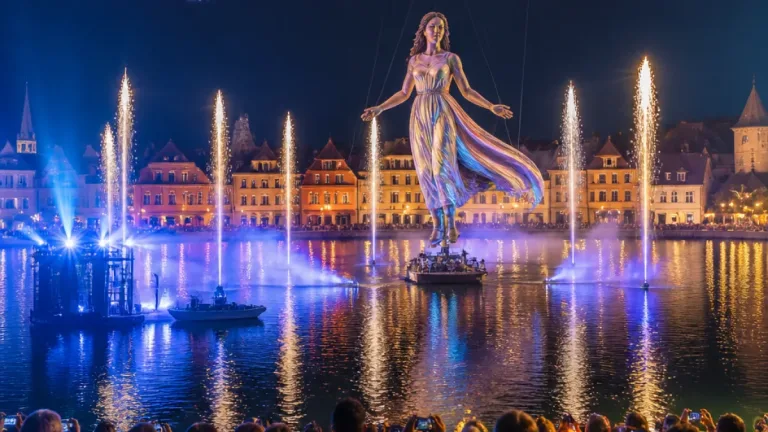 Fête du Lac : Annecy transformée par le spectacle « L'Âme du monde », entre musique et lumière
