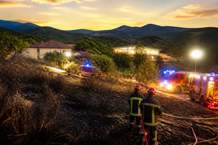 Feu de broussailles maîtrisé à Laps après l'évacuation préventive d'habitants