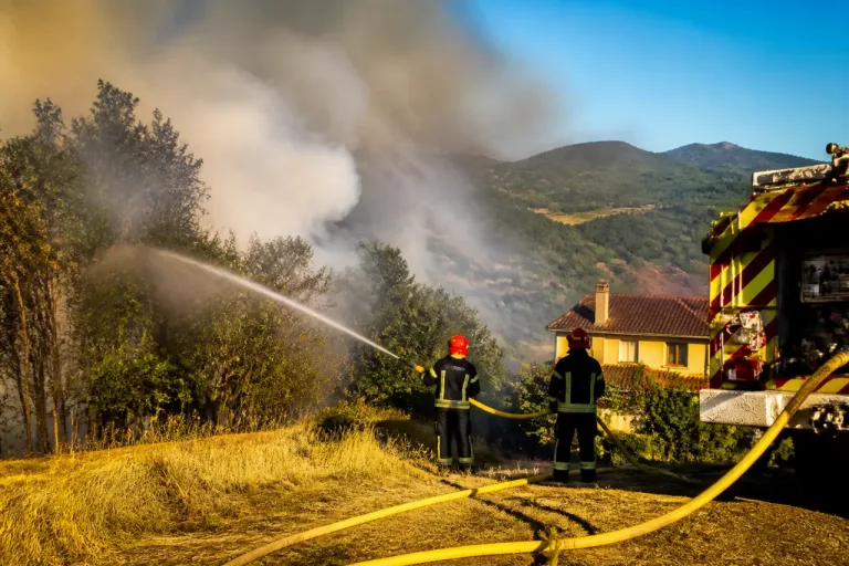 Feu de forêt à Jardin, près de Vienne (Isère) : une maison sauvée, un jeune incommodé