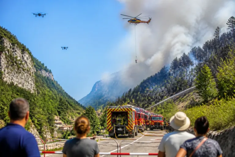 Feu de forêt à Vuillafans : la course de côte interrompue après 4 hectares partis en fumée