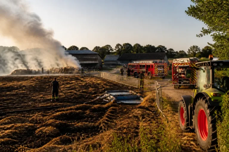 Feu de moisson à Blannay : 15 hectares de blé détruits, les secours mobilisés