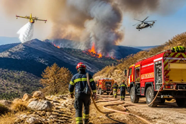 Feu de végétation à Die : 115 hectares touchés, renforts attendus ce samedi