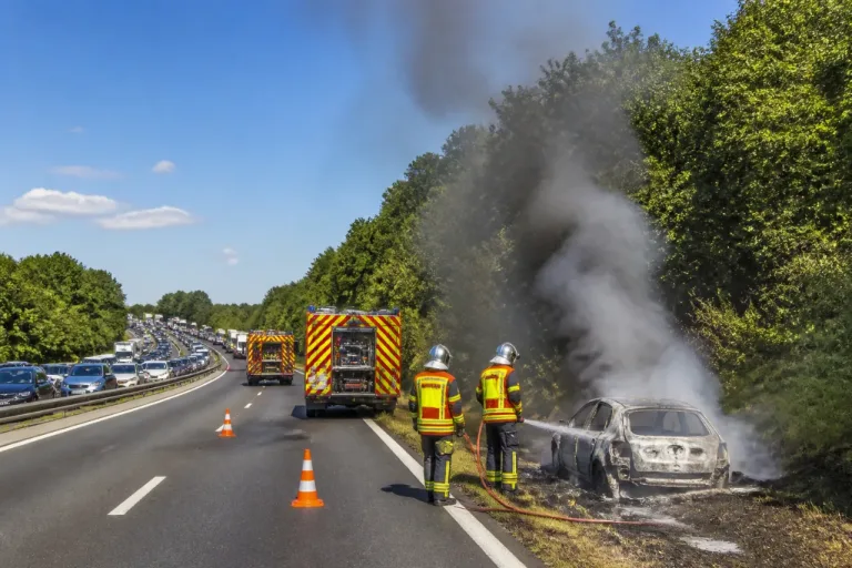 Feu de voiture sur la RN157 à Etrelles : circulation ralentie, 2 km de bouchon