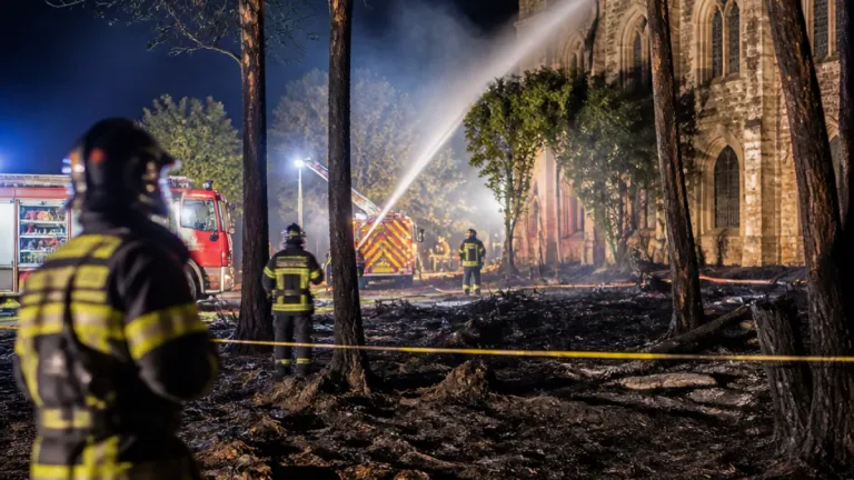 Feu en forêt à Orry-la-Ville : 2,4 hectares brûlés, les pompiers restent vigilants