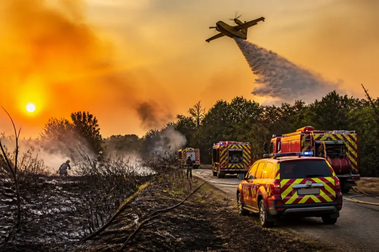 Feu maîtrisé à Chaudon : intervention rapide et engagement d’un avion de lutte anti‑incendie