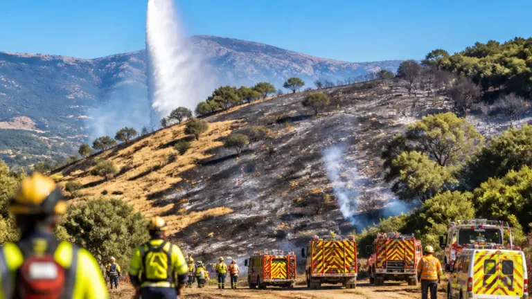 Feu maîtrisé à Oletta : près de 3 hectares brûlés, d’importants moyens mobilisés
