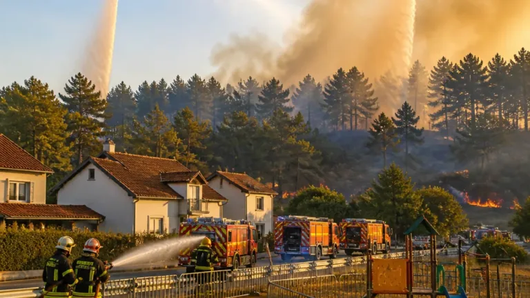 Feu maîtrisé au Creusot après l’incendie qui a parcouru près de 9 hectares