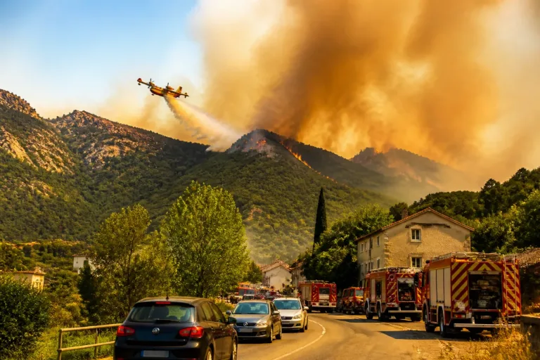 Feu près de Die : 1 000 hectares brûlés, évacuations préventives à Montmaur-en-Diois et Barsac