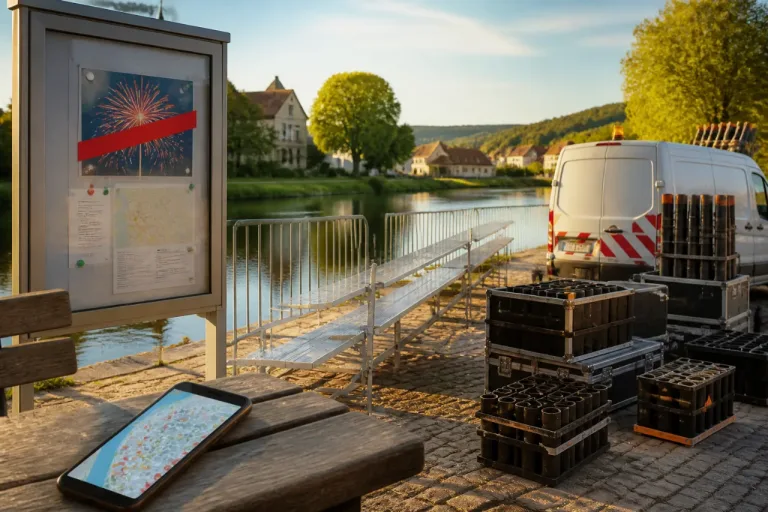 Feux d'artifice en Nord Franche‑Comté : où et quand admirer le ciel entre le 11 et le 18 juillet