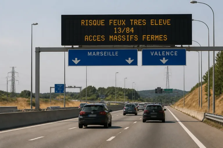 Feux de forêt: accès fermés ce mercredi dans 13 et 84, prudence pour les départs du Rhône