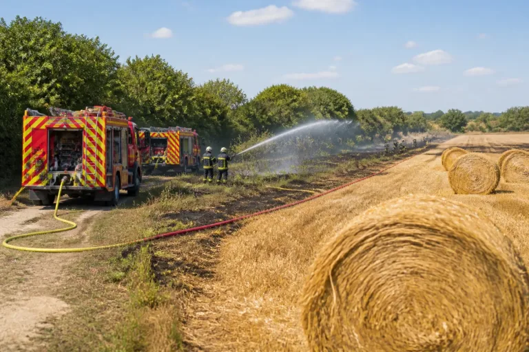 Feux de végétation dans le Morbihan : 25 hectares ravagés sur quatre communes