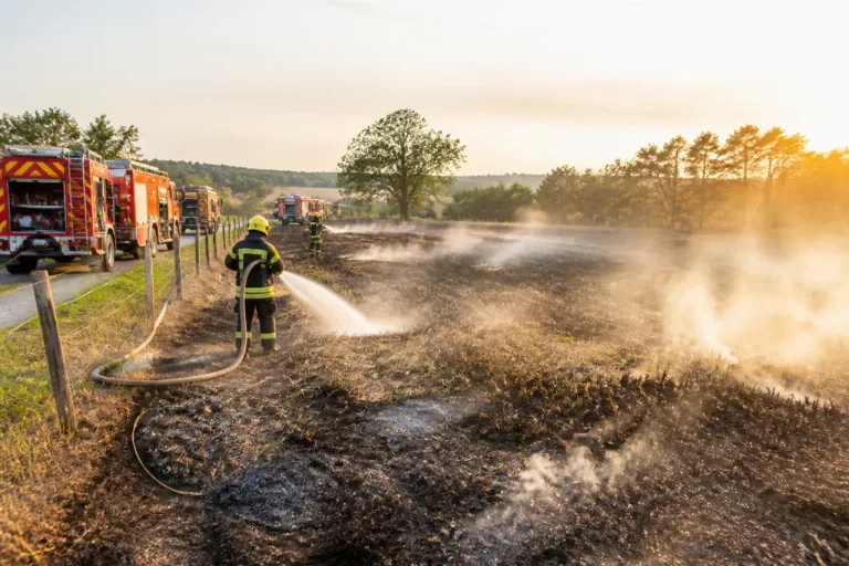 Feux de végétation en Creuse : 15 hectares touchés à Gouzon et Fleurat, risque contenu
