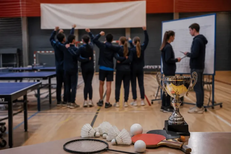 Foix : le collège Lakanal décroche le titre national UNSS en badten