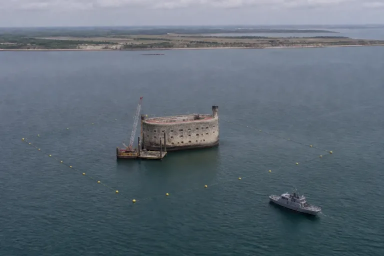 Fort Boyard: nouvelle zone d’interdiction carrée autour du monument, appliquée dès maintenant