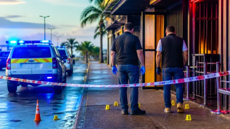 Fusillade mortelle au Gosier: un homme de 32 ans tué, deux gardes à vue