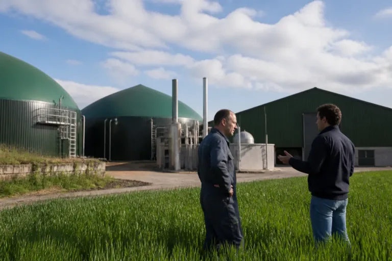 Gaz vert, bio-CO2 et coopération agricole : la méthanisation progresse dans le Finistère
