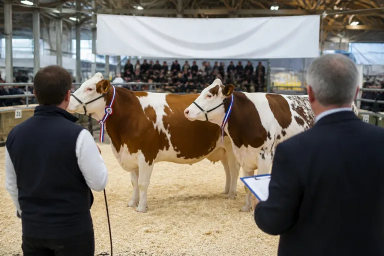 Génilait 2026: des élevages ligériens distingués en Simmental et Montbéliarde