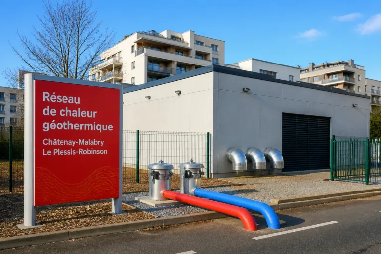 Géothermie à Châtenay-Malabry et au Plessis-Robinson : un réseau pour 15 000 foyers
