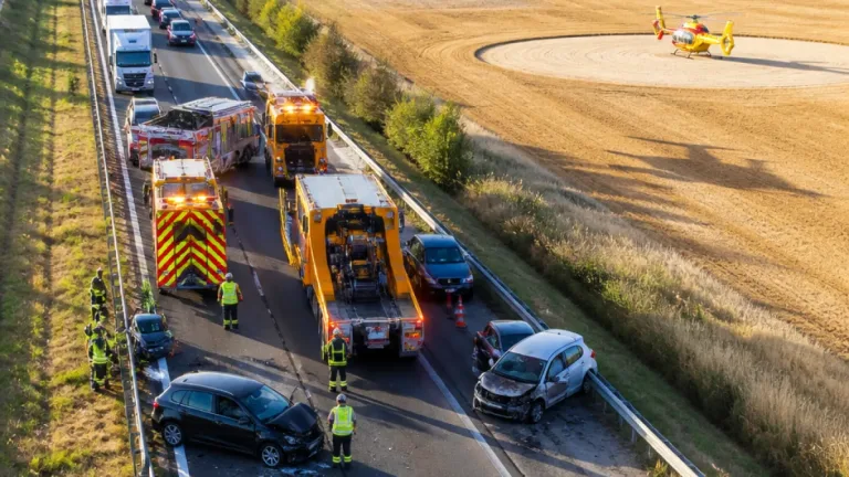 Grave carambolage sur l’A10 à Sainville : l’autoroute coupée, quatre blessés évacués