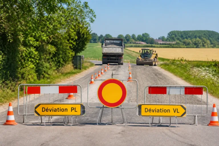 Gravillonnage: déviations sur les RD 943E1, 212E3 et 928 près de Saint-Omer les 6 et 7 juillet