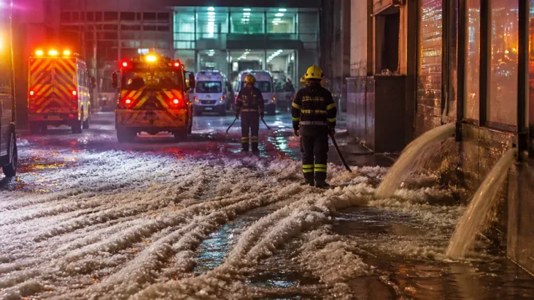 Grêle spectaculaire à Issoire et Cournon : dizaines d’interventions des pompiers et dégâts matériels