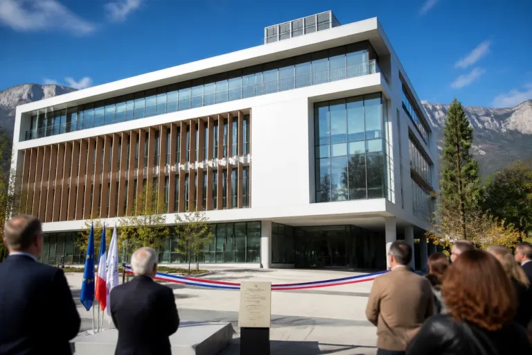 Grenoble : inauguration du CReSI, nouveau centre de recherche en santé de 4 800 m²