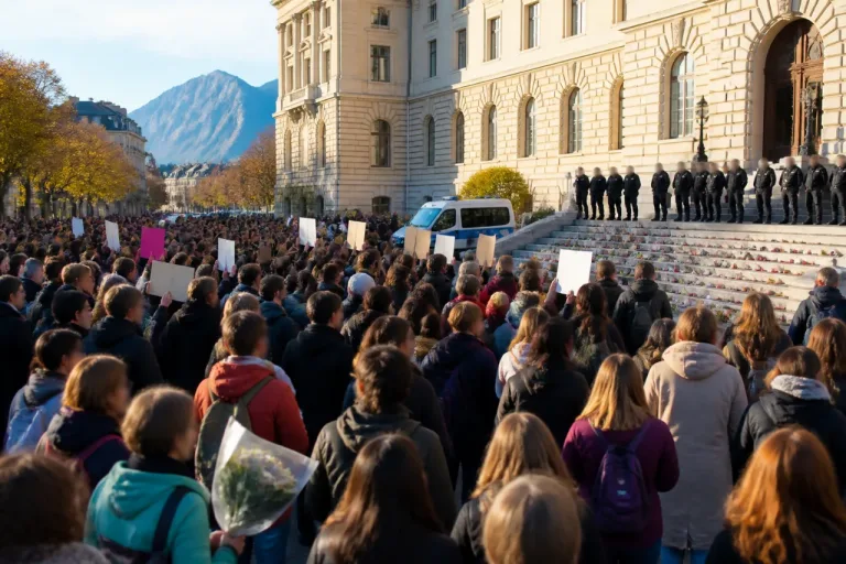 Grenoble : près de 150 personnes mobilisées devant l’hôtel de police pour réclamer une loi-cadre contre les violences sexuelles